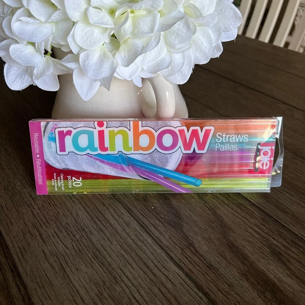 JOIE RAINBOW STRAWS